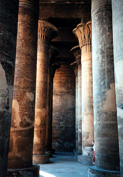 Esna, temple of Khnum, hypostyle hall