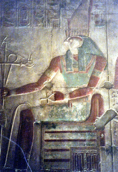 Temple of Seti I - Horus