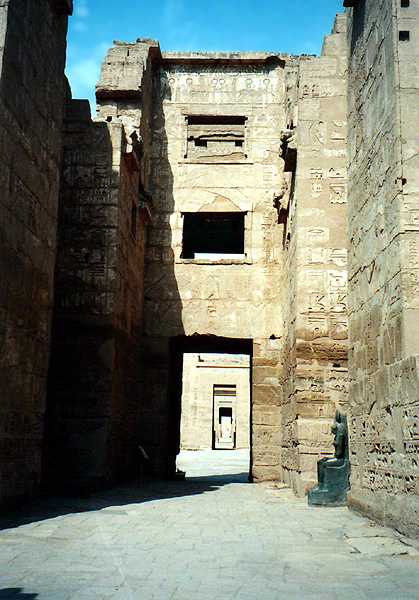 Medinet Habu, temple of Ramesses III, Migdol Gate