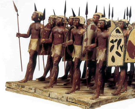 Nubian spearmen